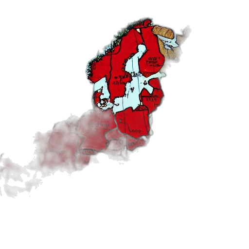 dragon, fog, red, mercator, projection, physical, map, eastern transparent PNG cut-out