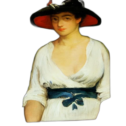 hat, dress, jewelry, staff, oil painting, photorealistic, watercolor, snow transparent PNG cut-out
