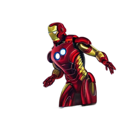 robot, 3d render, concept art, comic book art transparent PNG cut-out