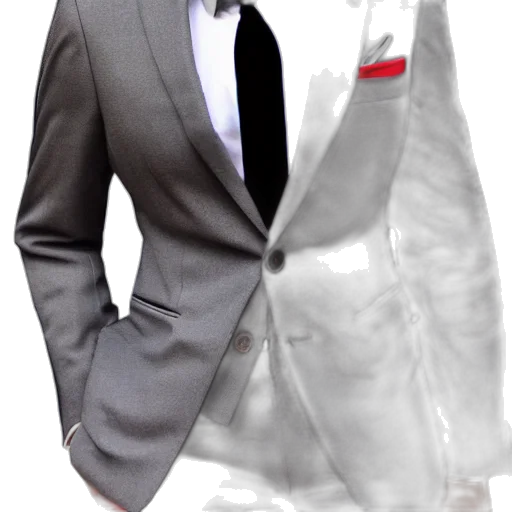 jacket, dress, staff, mask, 3d render, photorealistic, concept art, cartoon transparent PNG cut-out