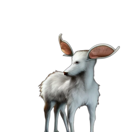 animal, creature, hat, staff transparent PNG cut-out