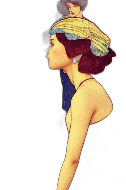 dress, hat, crown, jewelry transparent PNG cut-out