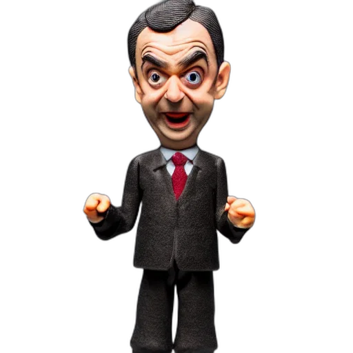 staff, 3d render, cartoon, bean transparent PNG cut-out