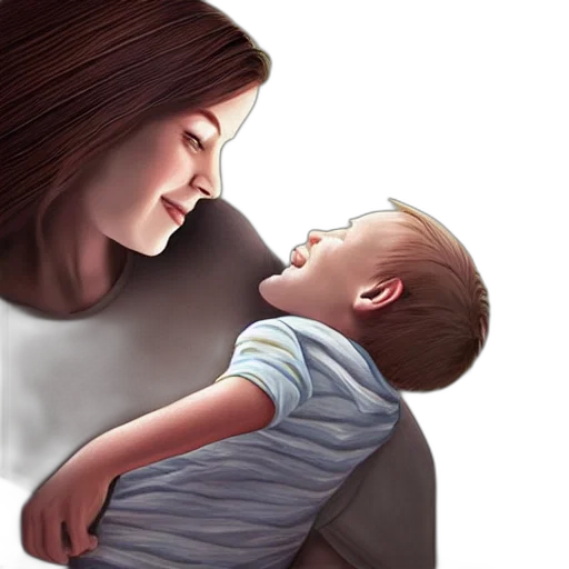 face, photorealistic, oil painting, concept art transparent PNG cut-out