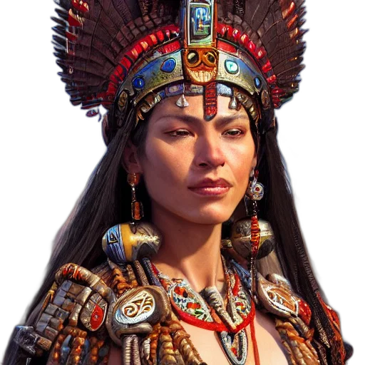 jewelry, face, crown, staff transparent PNG cut-out