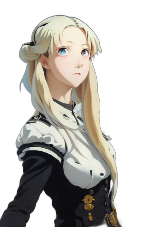 staff, face, dress, crown transparent PNG cut-out