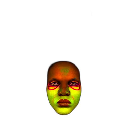 mask, face, creature, robot, 3d render, pixel art, photorealistic, concept art transparent PNG cut-out