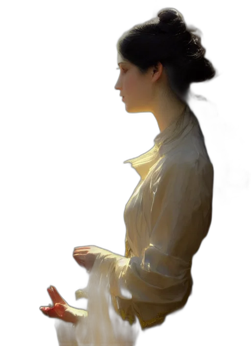 staff, dress, jewelry, jacket, photorealistic, oil painting, concept art, 3d render transparent PNG cut-out