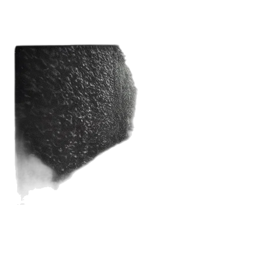 hair, hat, mask, jacket, 3d render, photorealistic, outer space, monochrome transparent PNG cut-out