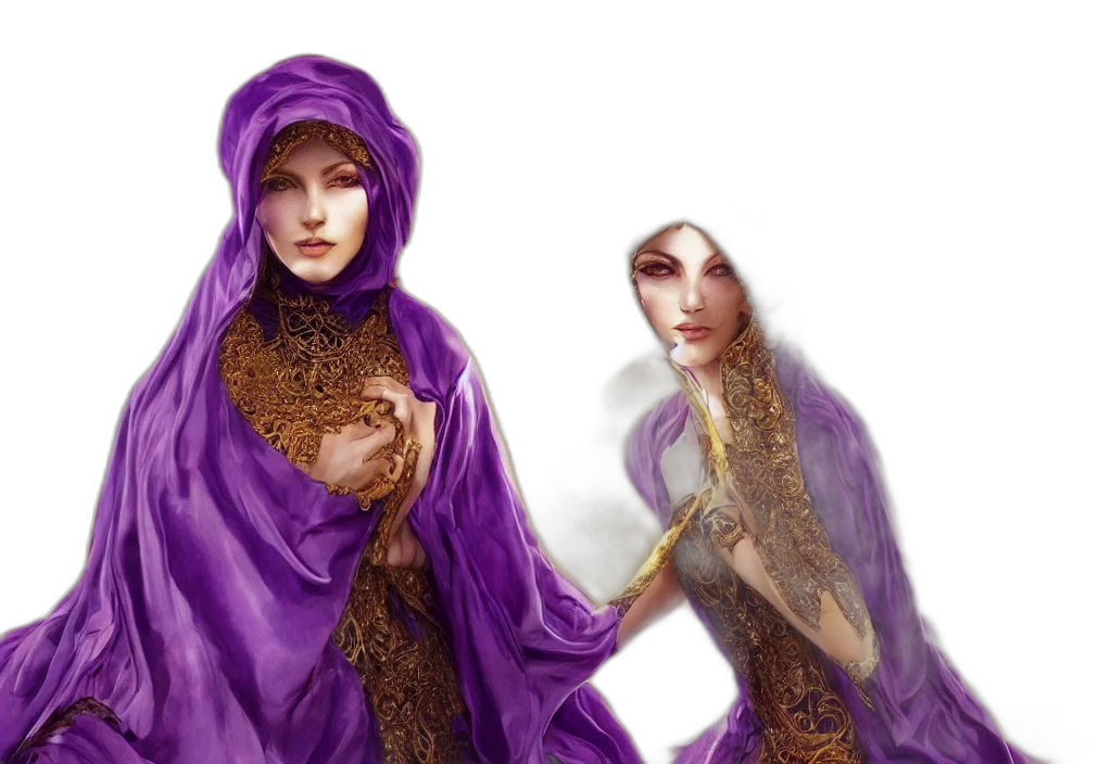fantasy art, concept art, photorealistic, oil painting transparent PNG cut-out