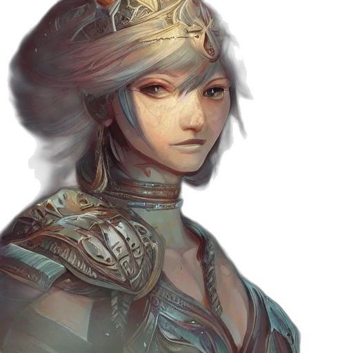 crown, face, dragon, staff transparent PNG cut-out