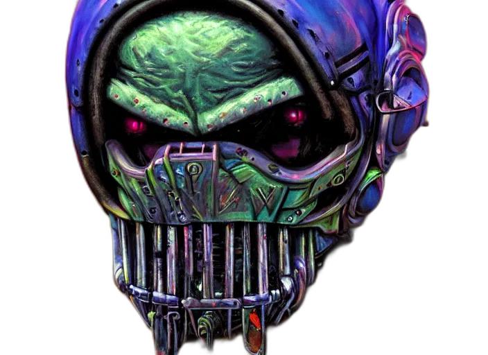 mask, robot, face, creature transparent PNG cut-out