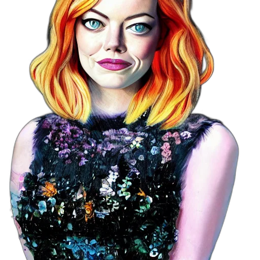 dress, cartoon, comic book art, photorealistic transparent PNG cut-out