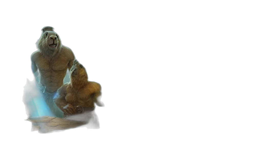 creature, dragon, staff, robot transparent PNG cut-out
