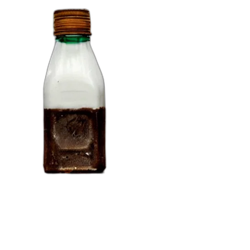 bottle, food, animal, weapon, 3d render, photorealistic, concept art, milk transparent PNG cut-out