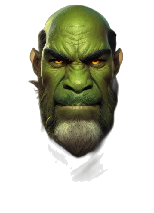 face, mask, staff, creature, concept art, fantasy art, photorealistic, 3d render transparent PNG cut-out
