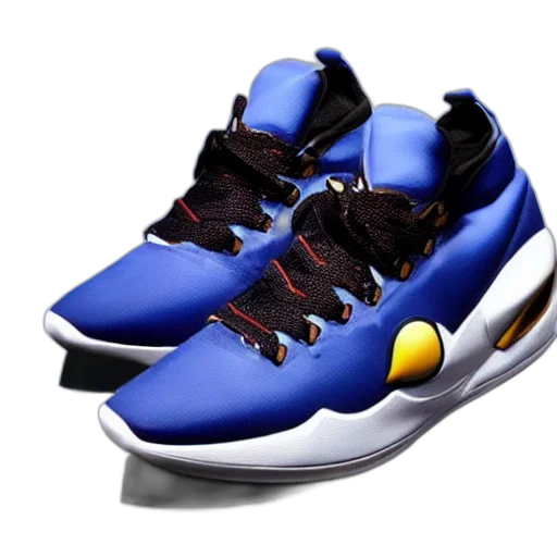 shoes, 3d render, photograph, sneakers, basketball, players, aerodynamic, design transparent PNG cut-out