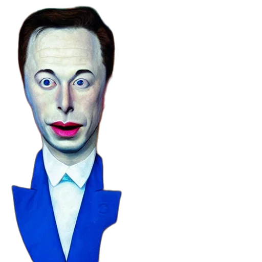 mask, face, cartoon, 3d render transparent PNG cut-out