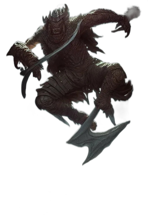 dragon, creature, animal, staff transparent PNG cut-out