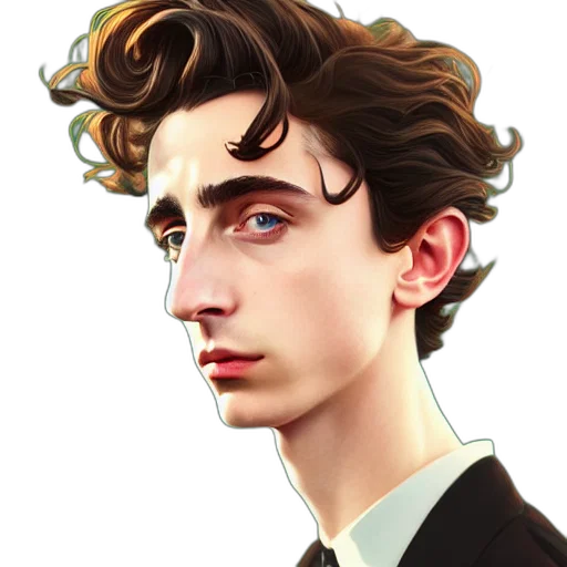 face, hair, staff, mask, photorealistic, concept art, cartoon, fantasy art transparent PNG cut-out