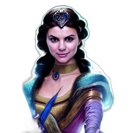 jewelry, staff, crown, fantasy art transparent PNG cut-out