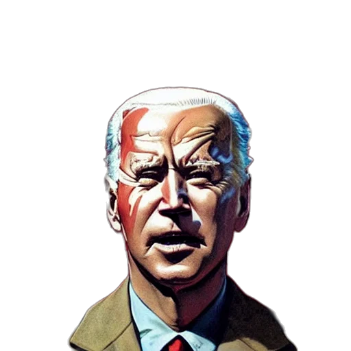 face, jacket, comic book art, concept art transparent PNG cut-out