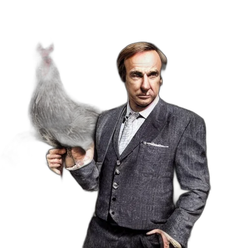 animal, staff, jacket, creature, concept art, photorealistic, saul, goodman transparent PNG cut-out