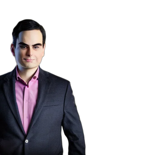 staff, jacket, face, cinematic transparent PNG cut-out