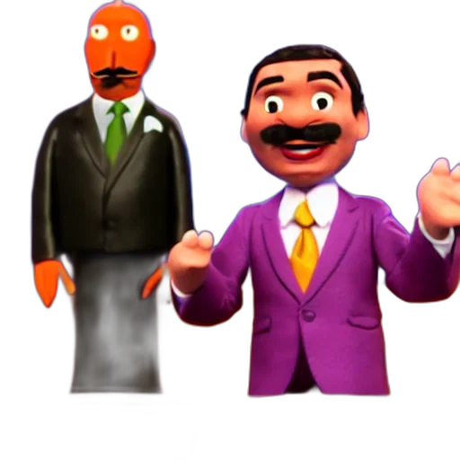 staff, mask, 3d render, concept art transparent PNG cut-out
