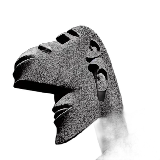 mask, face, robot, hat, concept art, 3d render, photorealistic, fantasy art transparent PNG cut-out