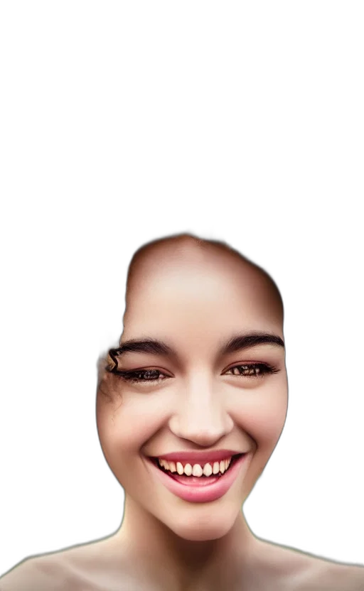 face, mask, creature, crown transparent PNG cut-out