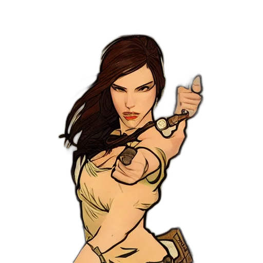 comic book art, fantasy art, cartoon, concept art transparent PNG cut-out