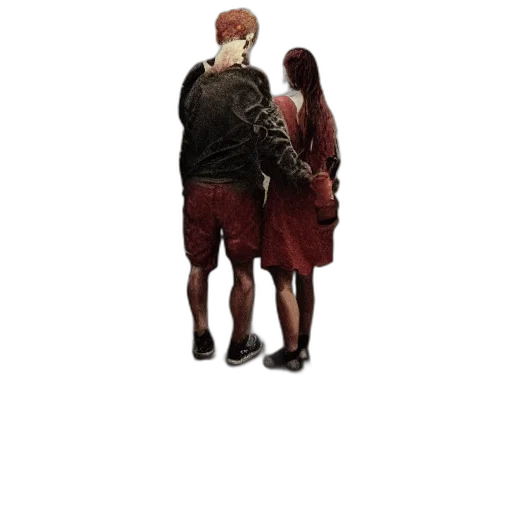 jacket, staff, dress, shoes transparent PNG cut-out