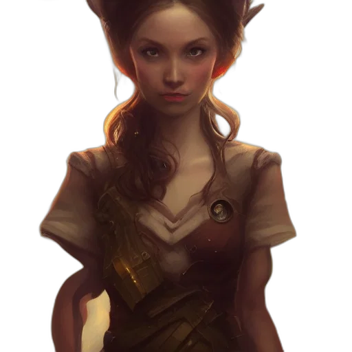 staff, face, dress, crown transparent PNG cut-out