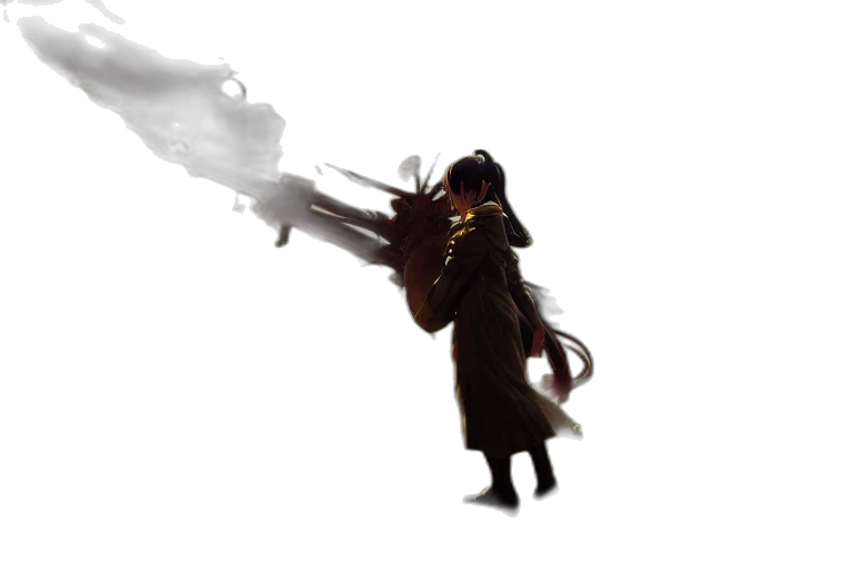 dragon, staff, weapon, mask transparent PNG cut-out