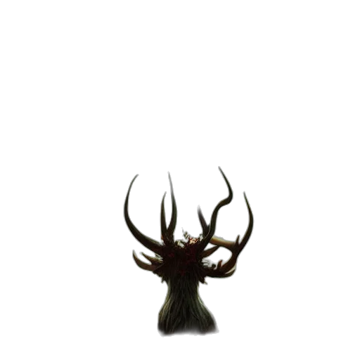 crown, animal, creature, hair, 3d render, concept art, pixel art, fantasy art transparent PNG cut-out