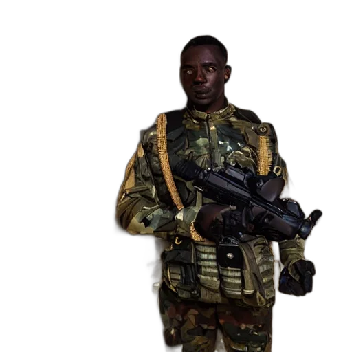 weapon, staff, animal, 3d render transparent PNG cut-out