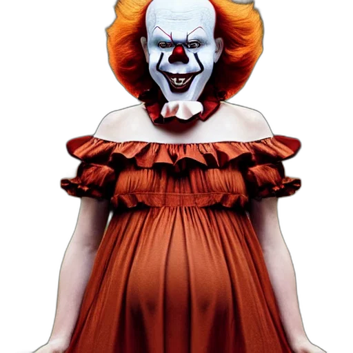 dress, face, creature, concept art transparent PNG cut-out
