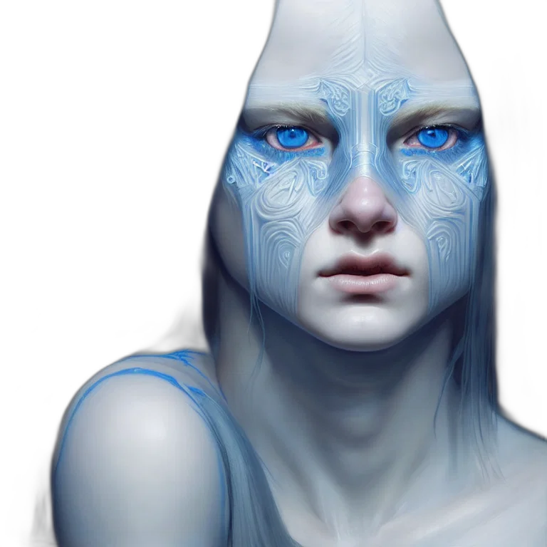 mask, face, creature, robot, concept art, fantasy art, photorealistic, comic book art transparent PNG cut-out