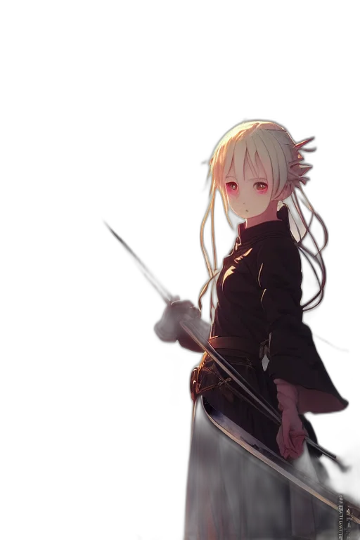 sword, staff, weapon, dragon transparent PNG cut-out