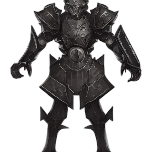mask, robot, weapon, creature, concept art, fantasy art, 3d render, pixel art transparent PNG cut-out