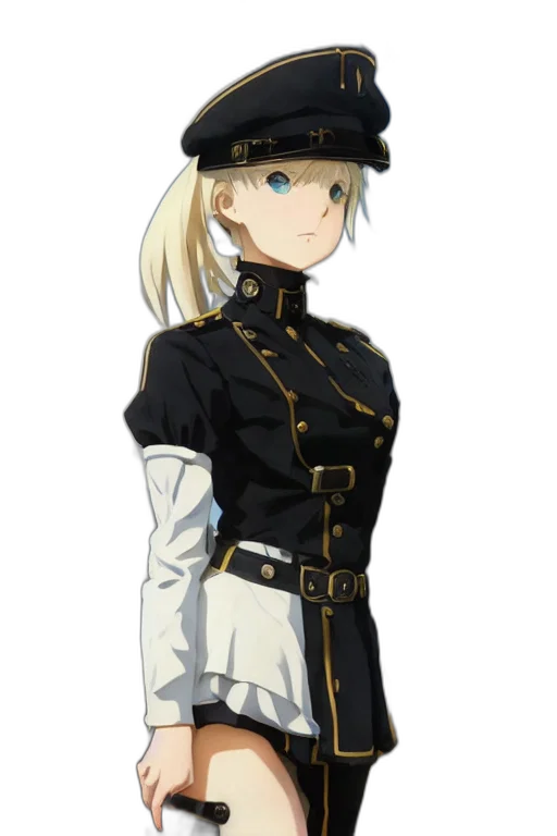 staff, hat, dress, weapon transparent PNG cut-out