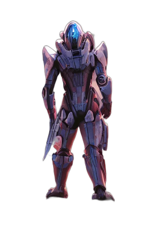 robot, weapon, sword, concept art transparent PNG cut-out