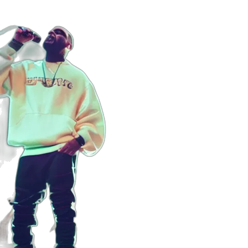 jacket, drake, kanye, west transparent PNG cut-out