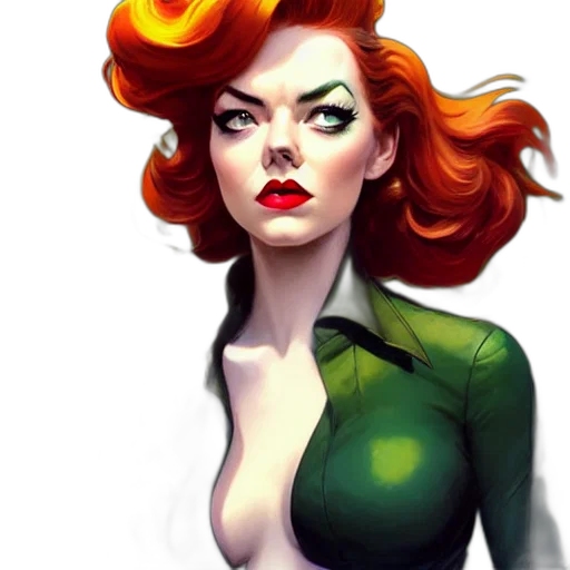 dress, crown, comic book art, concept art, fantasy art, photorealistic, green, phil transparent PNG cut-out
