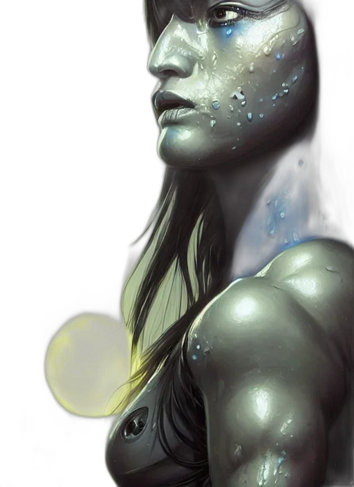 mask, face, creature, fantasy art, concept art, comic book art, photorealistic, outer space transparent PNG cut-out