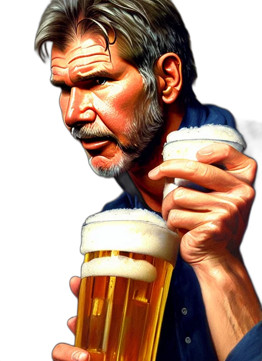 face, photorealistic, pixel art, 3d render transparent PNG cut-out