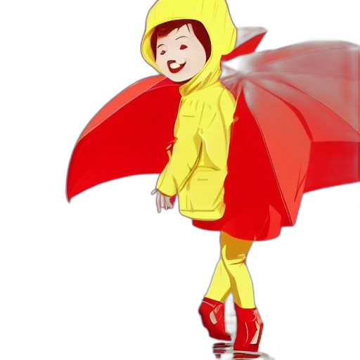 umbrella, concept art, 3d render, photorealistic transparent PNG cut-out