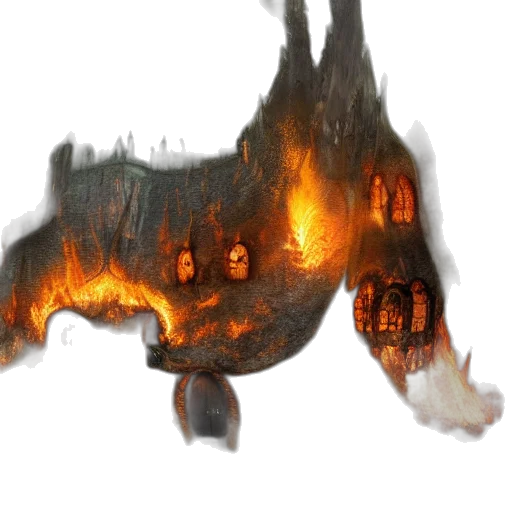 dragon, mask, crown, shoes, concept art, fantasy art, 3d render, photorealistic transparent PNG cut-out