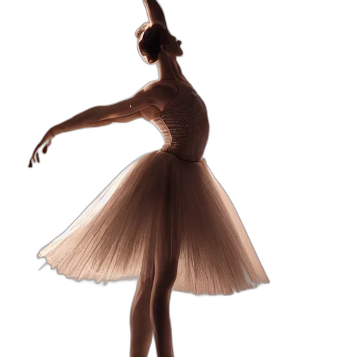 dress, photorealistic, concept art, 3d render transparent PNG cut-out